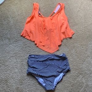 Large American Trends Two Piece Swimsuit